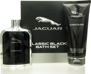 ZESTAW JAGUAR CLASSIC BLACK BATH SET WODA TOALETOWA